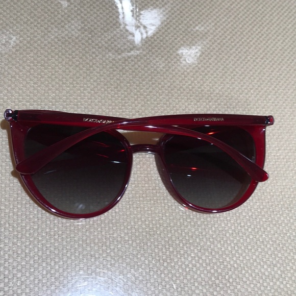 Authentic Dolce&Gabbana Dark Red Sunglasses main image 6